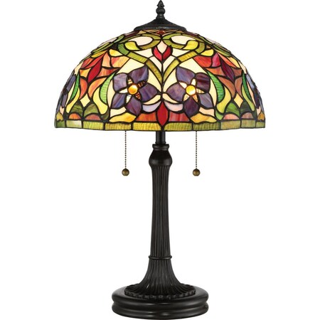 Quoizel Violets Table Lamp TFVT6323VB